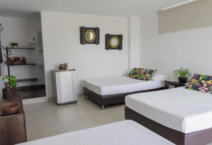 Quarto Triplo Superior, Finca Hotel Casa Nostra, Villa Mariana