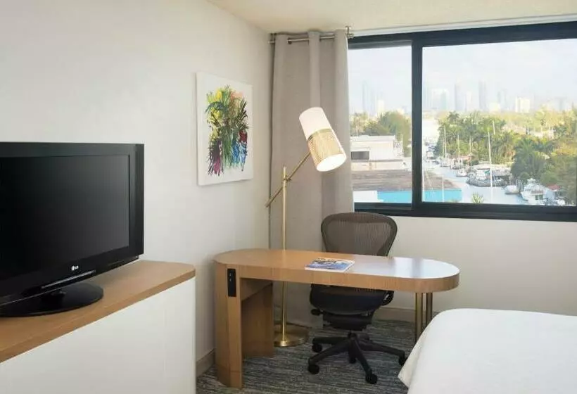 اتاق کلاسیک با چشمانداز شهر, Sheraton Miami Airport Hotel And Executive Meeting Center