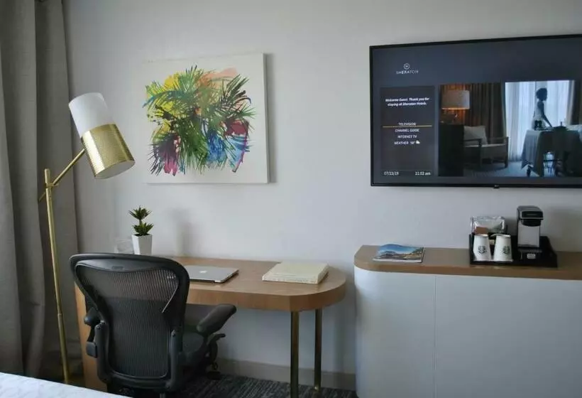 اتاق استاندارد با تخت بزرگ, Sheraton Miami Airport Hotel And Executive Meeting Center