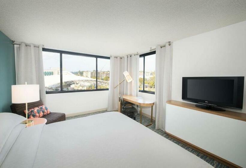 带大床的标准间, Sheraton Miami Airport Hotel And Executive Meeting Center