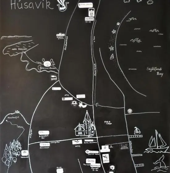 اتاق استاندارد, Húsavík Green Hostel