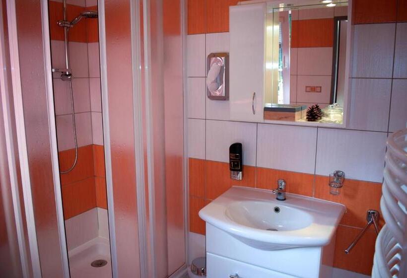 غرفة قياسية مزوَّدة بشُرفة, Penzion Rak