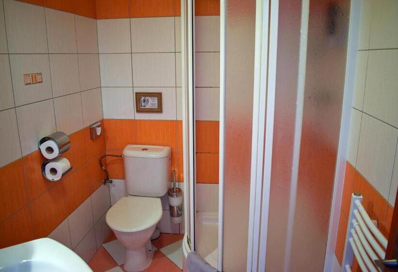 غرفة قياسية مزوَّدة بشُرفة, Penzion Rak