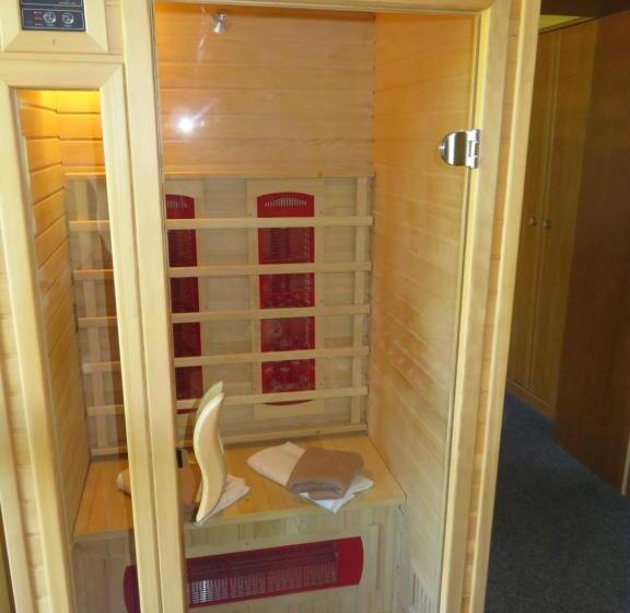 חדר סטנדרט נוף לגינה, Pension Aura špičák, Některé Pokoje Se Saunou