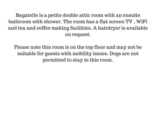 기본룸, White Horse & Griffin