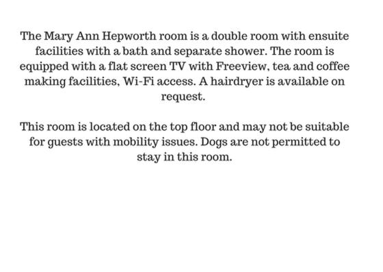 스탠다드 룸, White Horse & Griffin