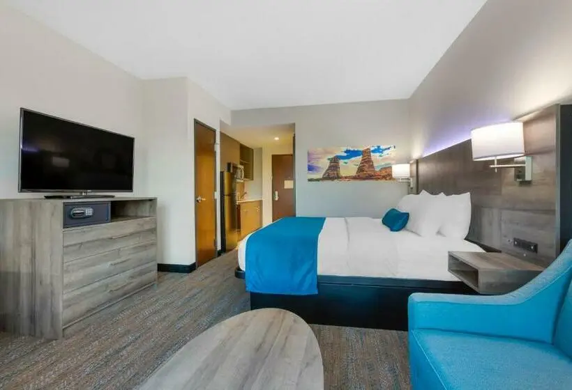キングサイズベッドのスタンダードルーム, Best Western Plus Executive Residency Phoenix North Happy Valley