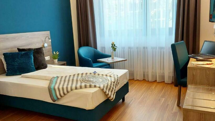 エコノミーシングルルーム, New Work Hotel Essen