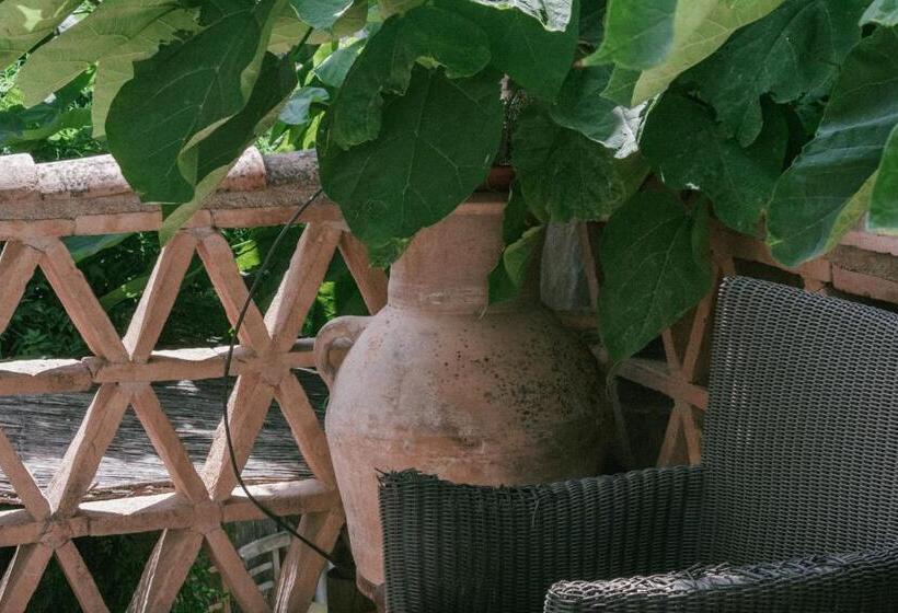 غرفة عائلية مطلّة علي الحديقة, Rural Alqueria De Los Lentos