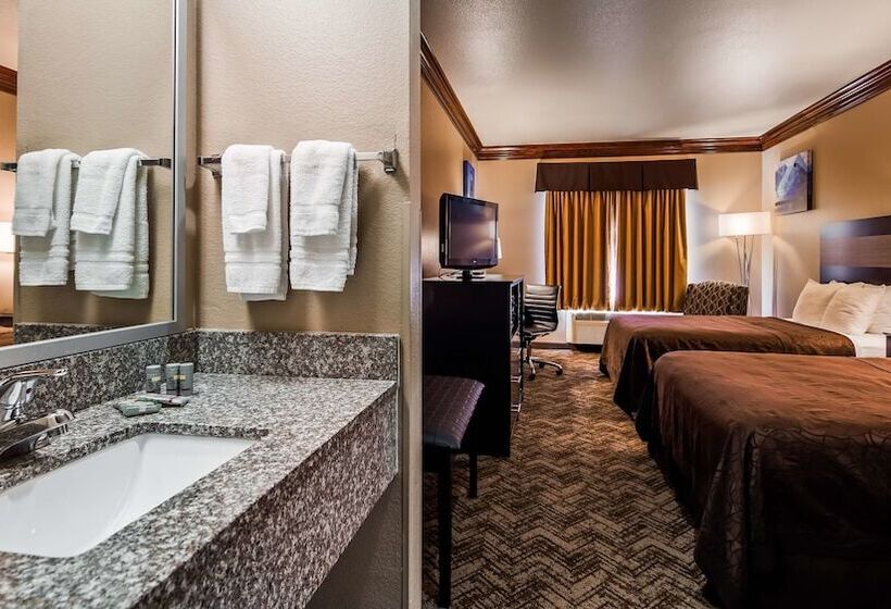 带2个双人床的标准工作室, Best Western Fort Worth Inn And Suites