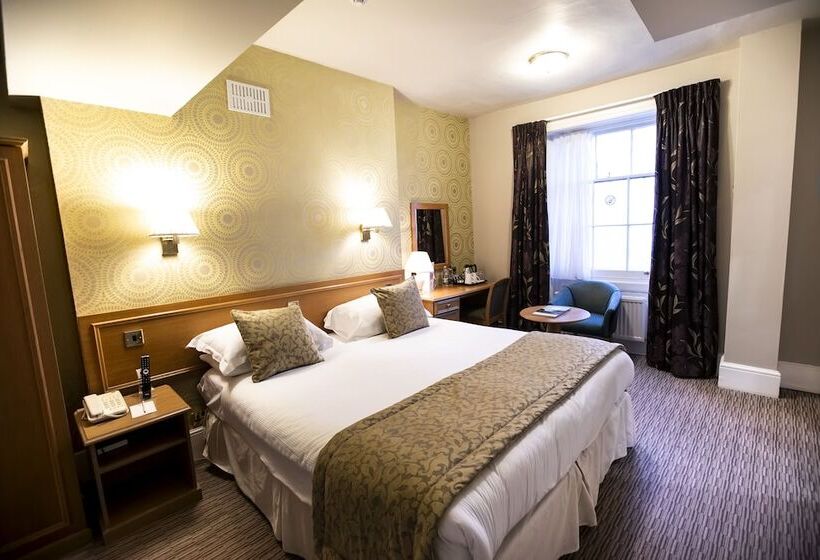 带海景的带双人床的标准间, Best Western Premier Dover Marina Hotel & Spa