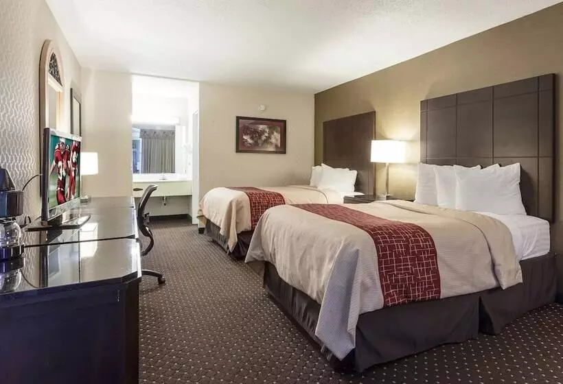 Standard-huone 2 Parivuodetta, Red Roof Inn & Suites Dekalb