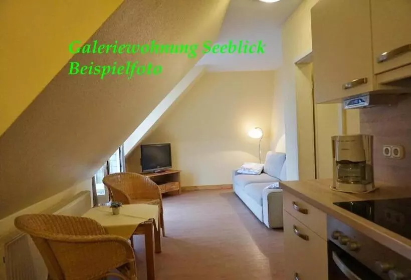 １ベッドルームドゥプレックスアパートメント, Parkhotel Seeblick