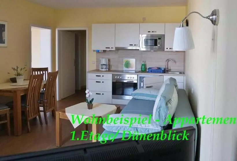 バルコニー付き１ベッドルームアパートメント, Parkhotel Seeblick