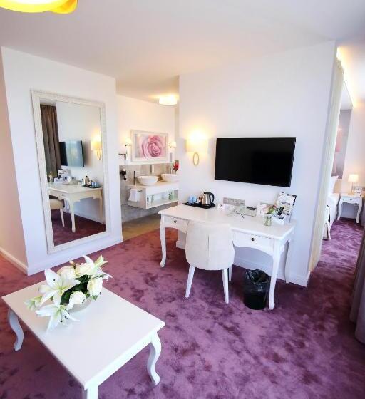 Люкс Кровать Кинг, Rugs Hotel Am Schlosspark Lichtenwalde