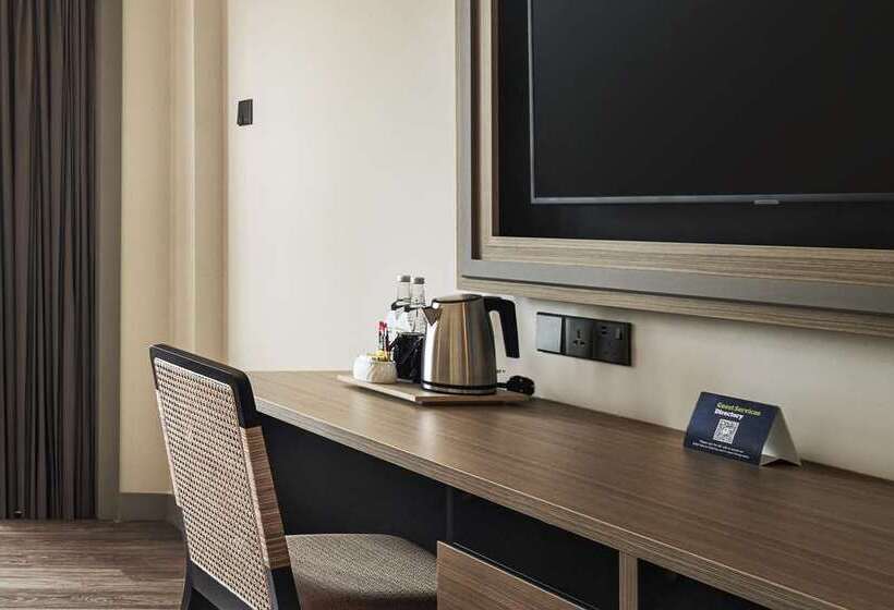 חדר סטנדרט עם מיטת קינג, Hilton Garden Inn Silverstone