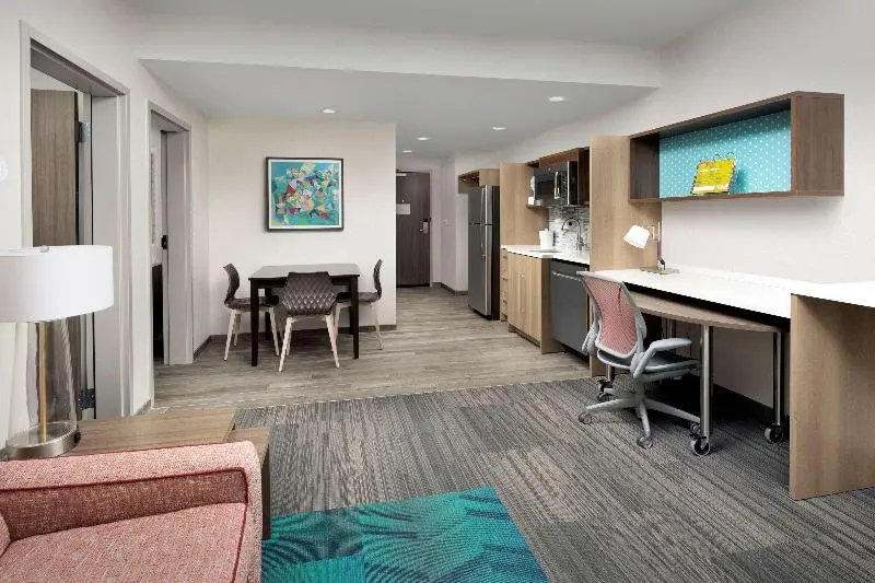 キングサイズベッドのスイートルーム, Home2 Suites By Hilton Owings Mills