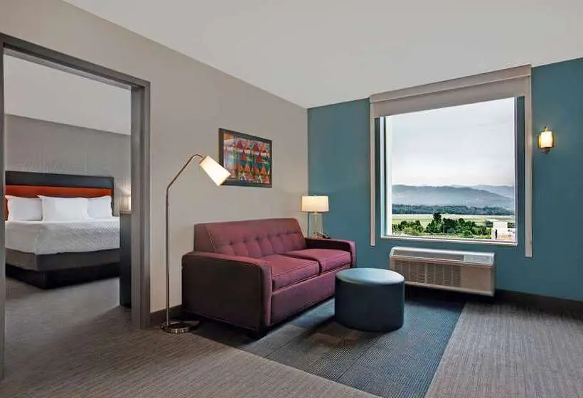キングサイズベッドのスイートルーム, Home2 Suites Asheville Airport