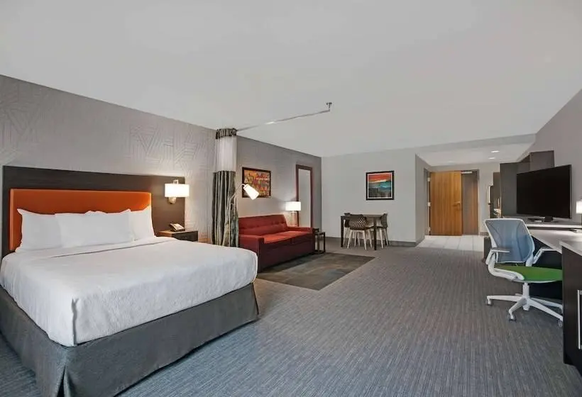 ダブルベッドのスタンダードスタジオ, Home2 Suites Asheville Airport