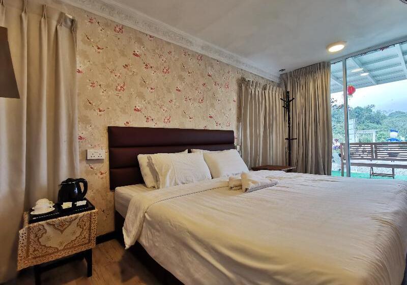 带大床的标准间, Oyo 89969 Mount Hill Villa Kundasang