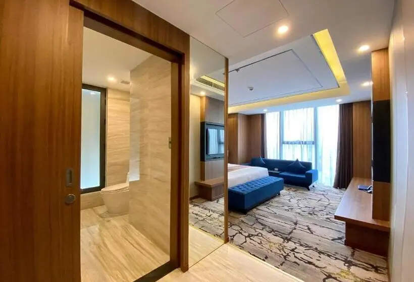 اتاق استاندارد با تخت بزرگ, Khách Sạn Toàn Thắng Stone