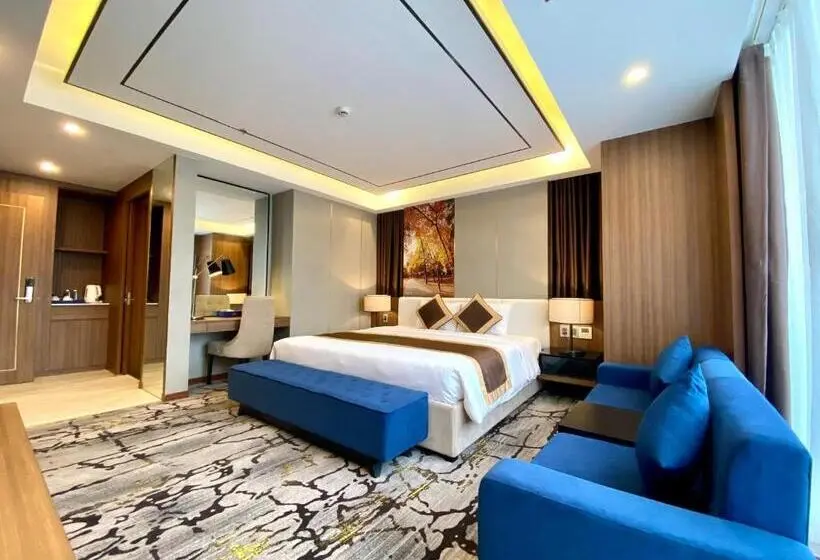 اتاق استاندارد با تخت بزرگ, Khách Sạn Toàn Thắng Stone