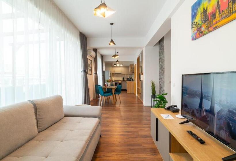 １ベッドルームペントハウスアパート, Tci Apartments