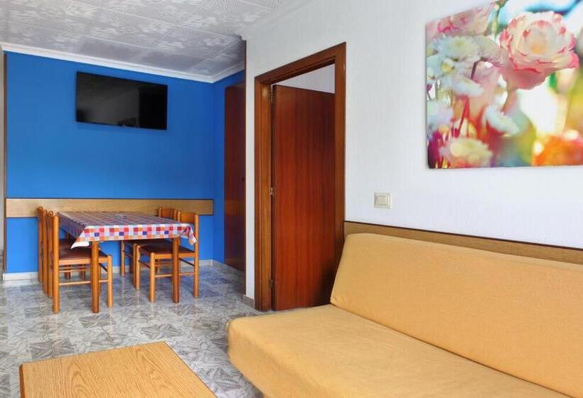 1침실 발코니 아파트 풀장 전망, Europa Family Apartments