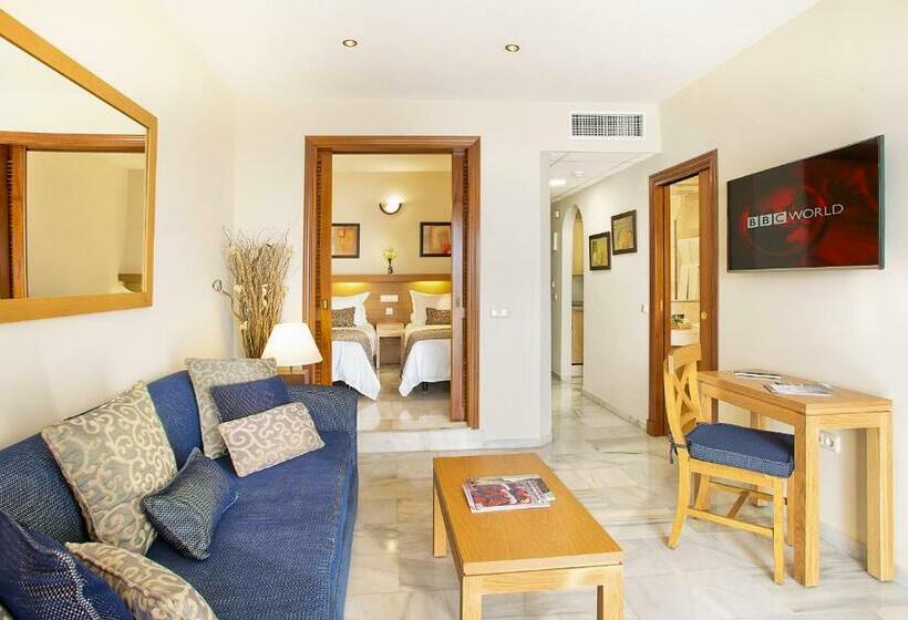 דירת סופריור, חדר שינה 1, נוף לים, Sunset Beach Club Hotel Apartments