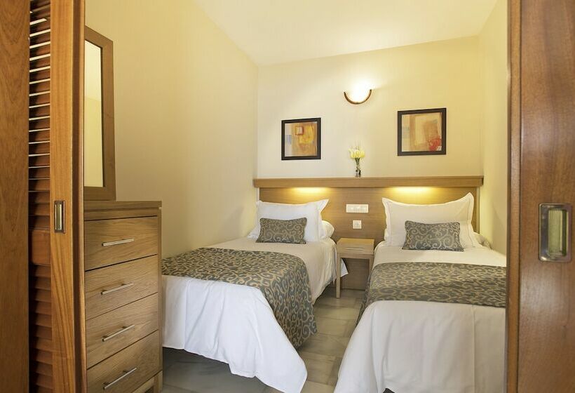 דירת סופריור, חדר שינה 1, נוף לים, Sunset Beach Club Hotel Apartments