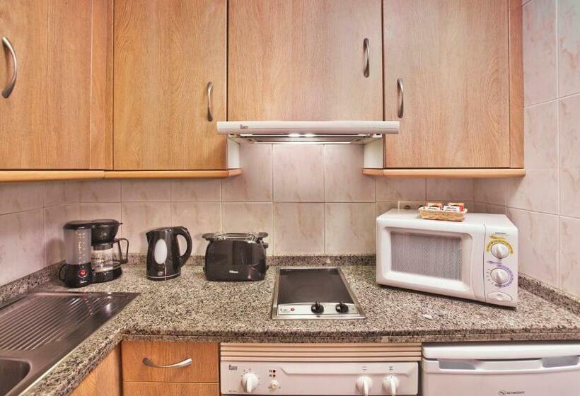 דירה פנימית חדר שינה 1, Sunset Beach Club Hotel Apartments