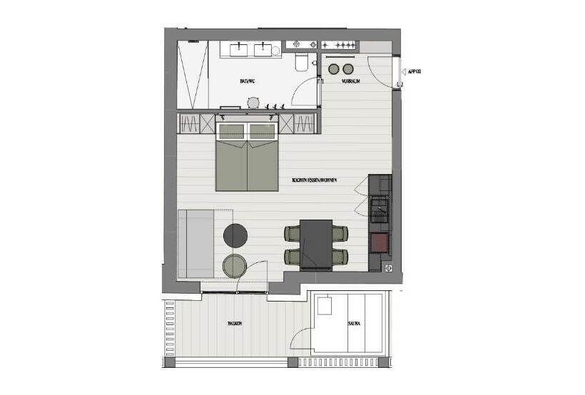 استودیوی استاندارد, Das Bleibt Alpine Suites