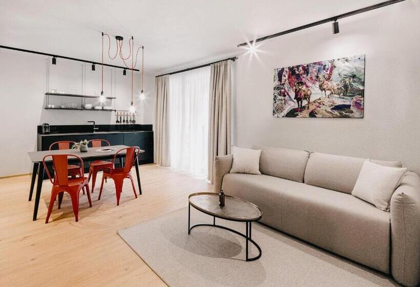 带2个卧室的公寓, Das Bleibt Alpine Suites