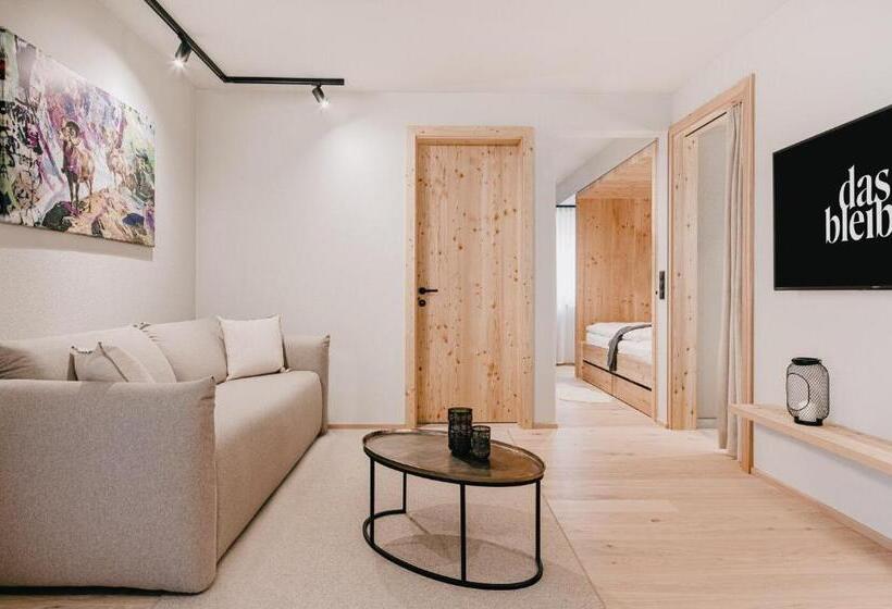 带2个卧室的公寓, Das Bleibt Alpine Suites