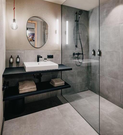 آپارتمان 1 خوابه با تراس, Das Bleibt Alpine Suites