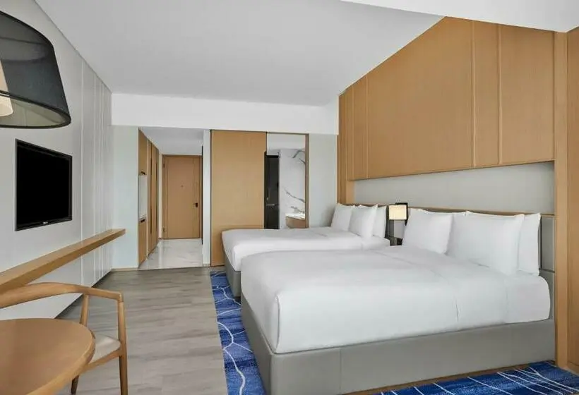 景色の見えるデラックスルーム, Courtyard By Marriott Xiamen