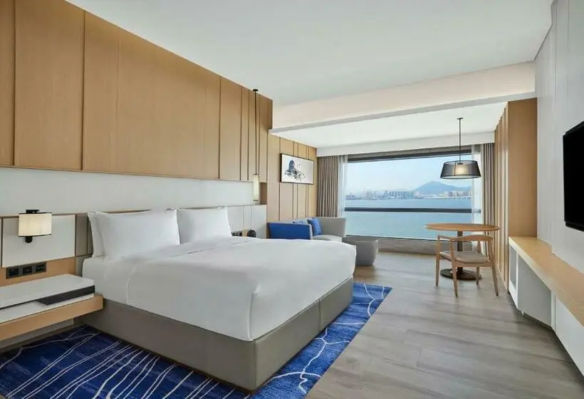 キングサイズベッドのエクゼクティブルーム, Courtyard By Marriott Xiamen
