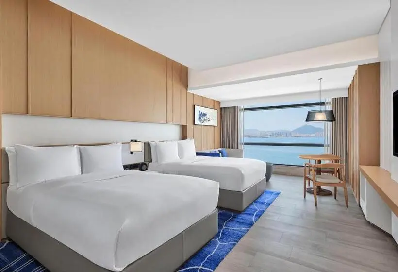 オーシャンビューデラックスルーム, Courtyard By Marriott Xiamen