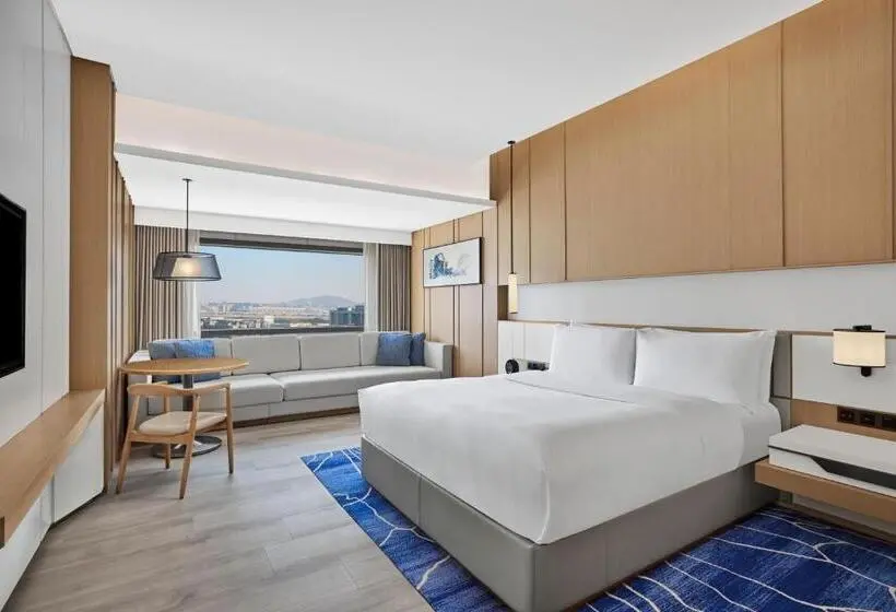 キングサイズベッドのエクゼクティブルーム, Courtyard By Marriott Xiamen
