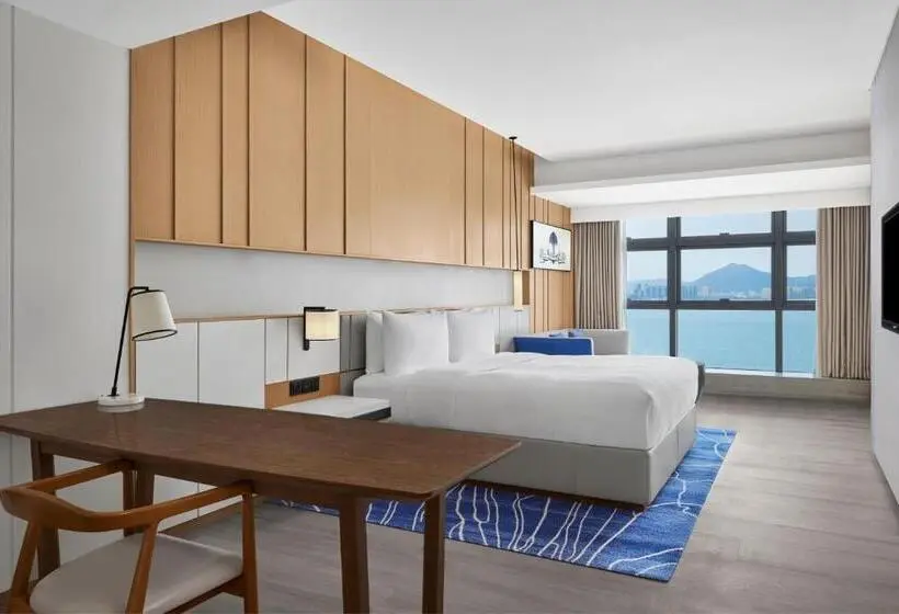 キングサイズベッドのエクゼクティブルーム, Courtyard By Marriott Xiamen