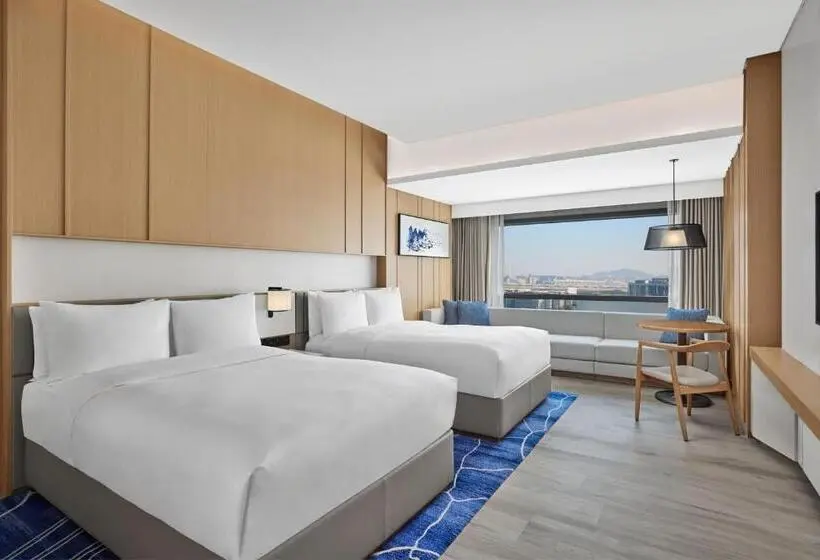 景色の見えるデラックスルーム, Courtyard By Marriott Xiamen