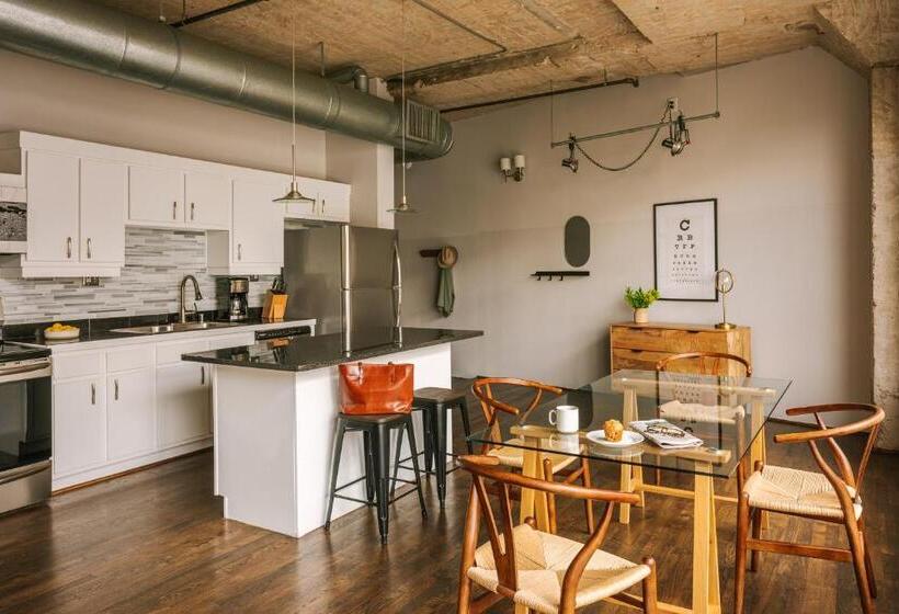 דירת חדר, Reside Houston Downtown, A Wyndham Residence