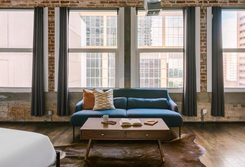 חדר סטודיו סטנדרד, Reside Houston Downtown, A Wyndham Residence