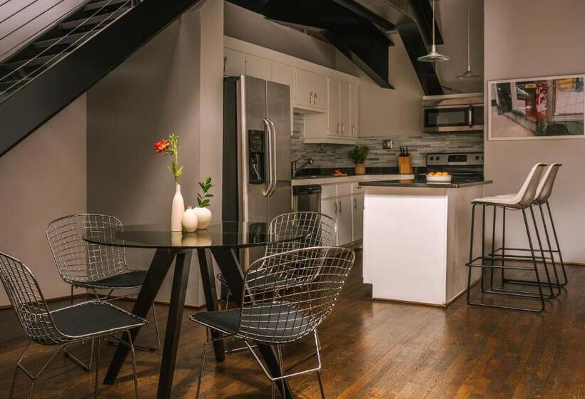 דירת שני חדרים, Reside Houston Downtown, A Wyndham Residence