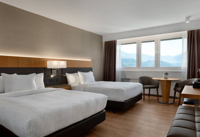 ２ダブルベッドのスタンダードルーム, Ac Hotel By Marriott Innsbruck