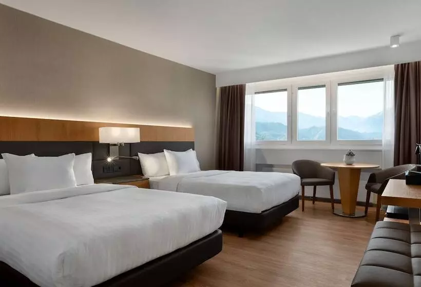 ２ダブルベッドのスタンダードルーム, Ac Hotel By Marriott Innsbruck