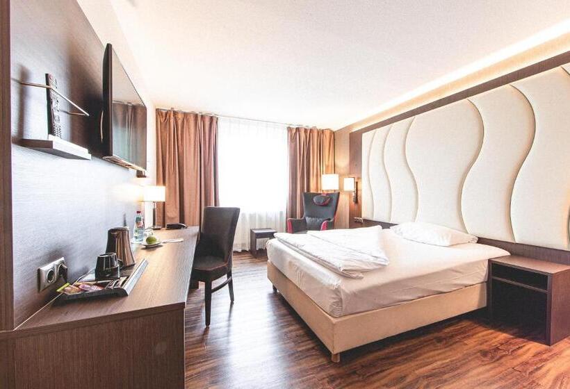 غرفة قياسية فردية, Plaza Hotel Hanau