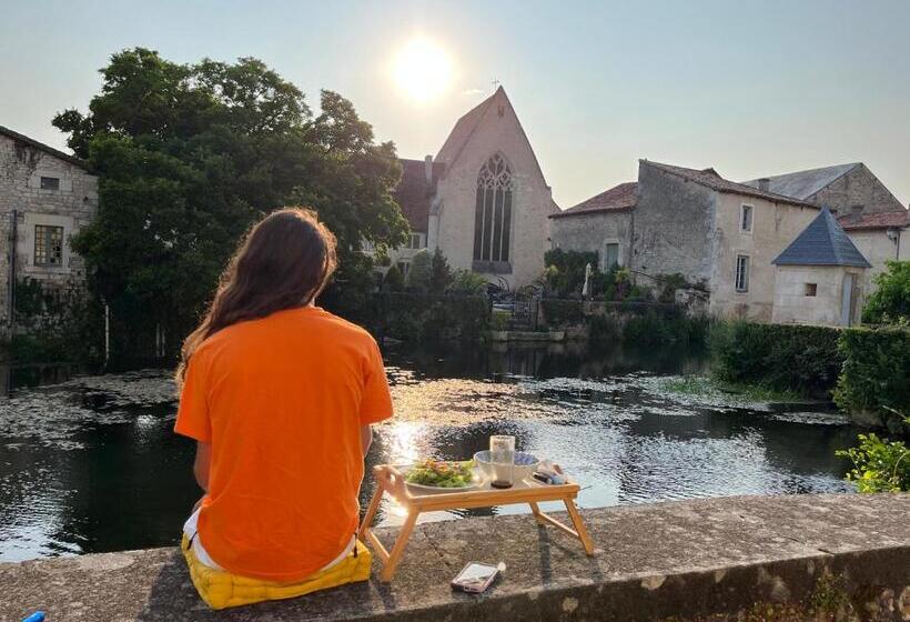 带按摩浴盆的套房, Les Bruyeres Chambres Dhotes Et Gite