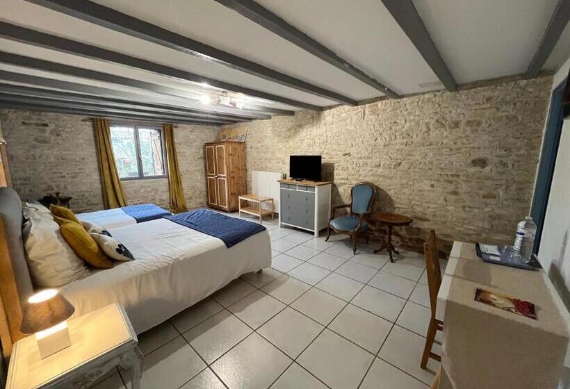 家庭房带园景, Les Bruyeres Chambres Dhotes Et Gite