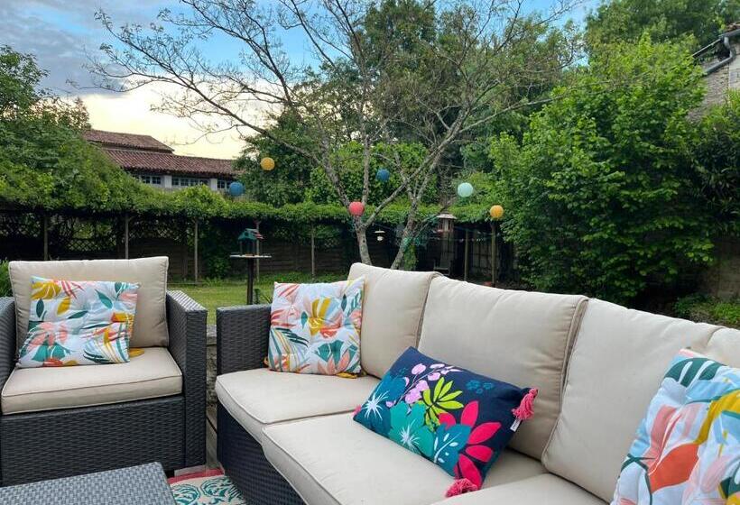 带按摩浴盆的套房, Les Bruyeres Chambres Dhotes Et Gite